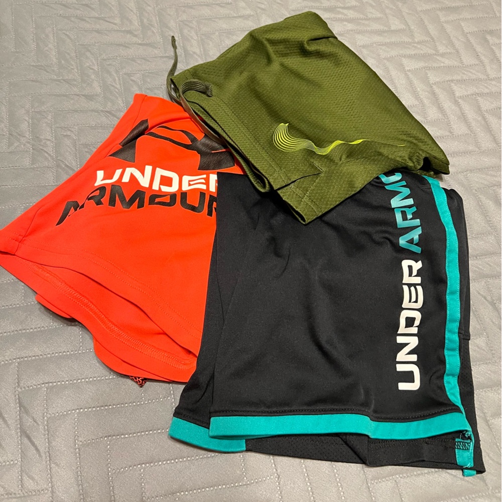 Boys Basketball Shorts x 3 - Picture 2 of 10